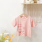 Kids Girl T Shirt Summer Baby Cotton Tops Toddler Tees Clothes Children Clothing Cartoon T-shirts Short Sleeve Casual Wear