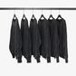 Sweater Men's Autumn and Winter Sleeves Oversize Drop Shoulders Retro Washed Solid Color Top Loose Casual Cool Men's Tops