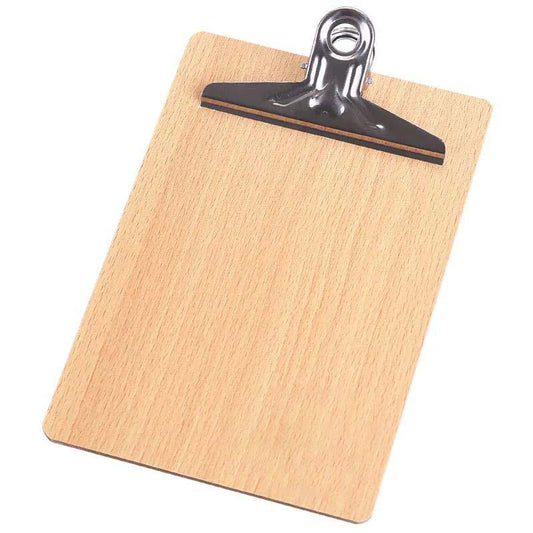 A4 Splint Student Stationery Clip Board Exam Pad Writing Board Writing Office Stationery Wood Clip
