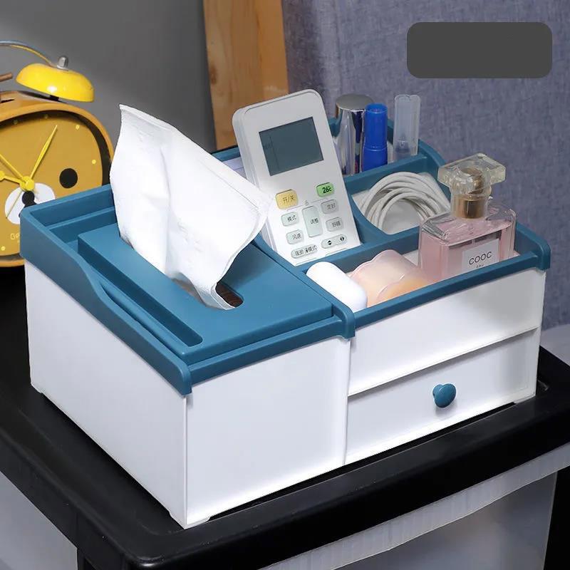 Multifunctional Paper Box Home Living Room Desktop Storage Box Bathroom Tissue Box Bedroom Office Paper Box