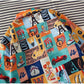 Summer Stylish Men Clothes Korean Style Loose Casual Mid-length T Shirts Creative Design Multi-pattern Printed Shirts Coat