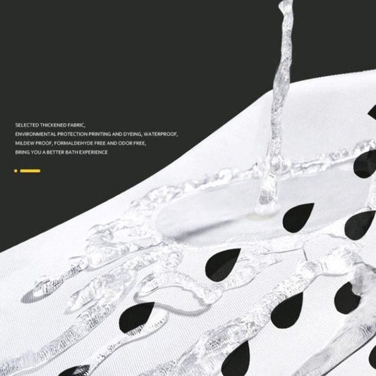 Hook Bathroom Shower Curtain Waterproof and Mildewproof Bathroom Curtain Thickened Shower Curtain