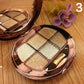 Bear 6 Color Diamond Pearly Eyeshadow In the end, the earthy smoky makeup is super shiny Eye