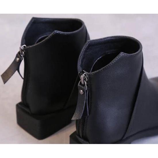 Womens Ankle Boots Femmes Low Heels Booties Women Casual Shoes Women Ladies Autumn Winter Shoes
