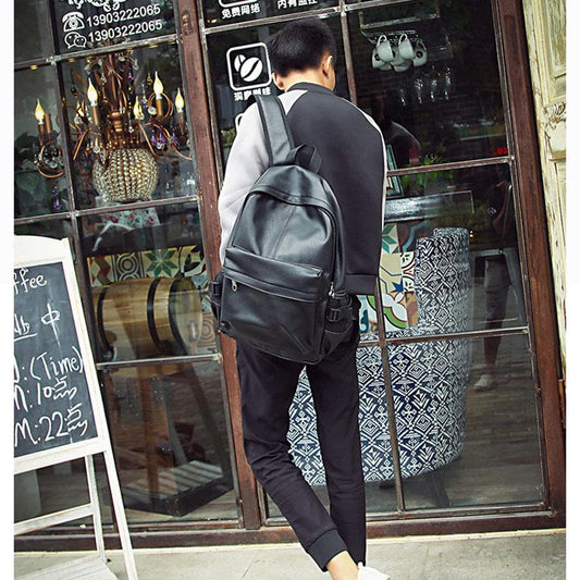 Large capacity Military backpacks Waterproof Travel Bags Student Backpack Leather Backpack for men