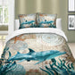 3D dolphin Bedding Set Duvet Cover Sets For Twin Full Queen King Bed Bedline Home
