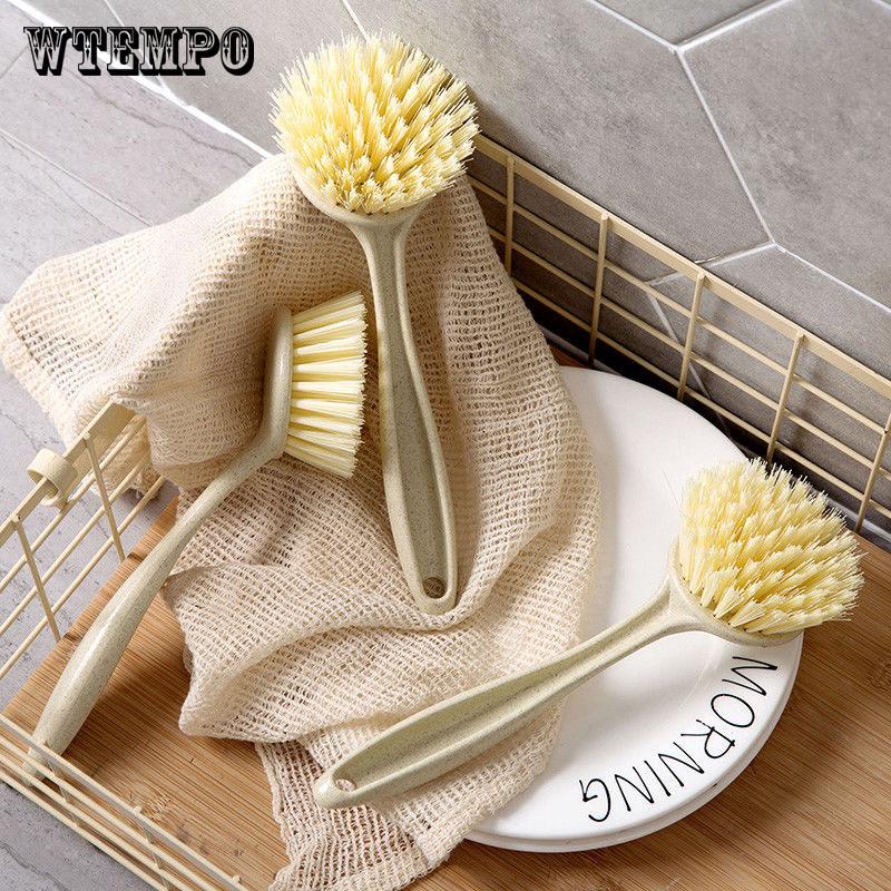 Brand Pot Brush Kitchen Washing Tool Pot Pan Dish Bowl Palm Brush Scrubber Cleaning Cleaner