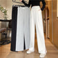 Sports Pants Women's Split Wide Legs High Waist Slimming Loose Straight Casual Pants Women's Wild Guard Pants Women