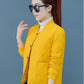 Autumn and Winter Women's Down Jacket Lightweight Short Down Jacket Slim Slimming Round Neck Jacket