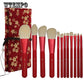 12pcs Brushes Set for Make Up Professional Shadow Foundation Eyebrow Lip Makeup Brush Suit Tools