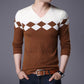 Sweater Men Casual Pullover Men Autumn Slim Fit Long Sleeve Shirt Men Sweaters Knitted Cashmere Wool