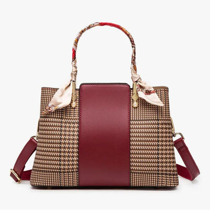 Ladies Leather Fashion Trend Handbag Casual Elegant Shoulder Bag