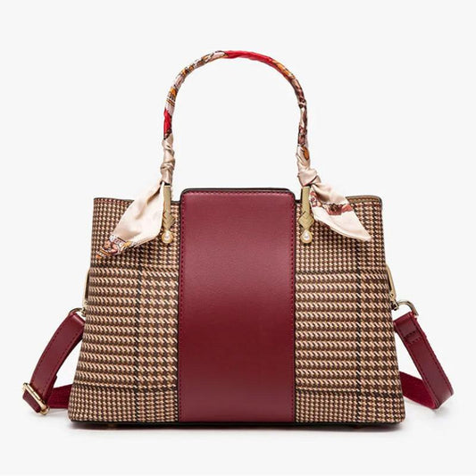 Ladies Leather Fashion Trend Handbag Casual Elegant Shoulder Bag