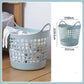Foldable Plastic Storage Basket Large Size Bathroom Dirty Clothes Storage Basket Toy Storage Basket