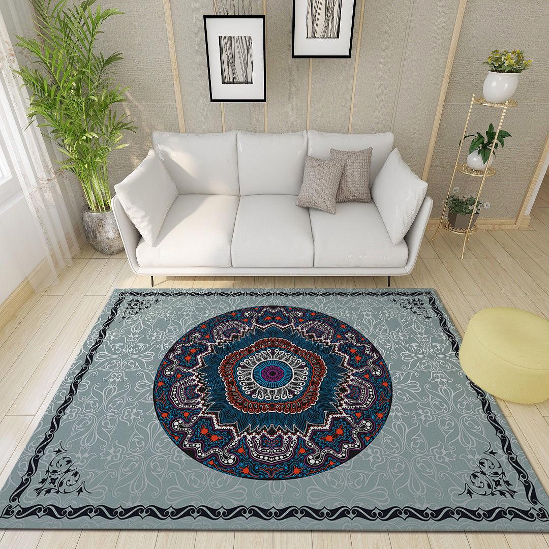 Bathroom Carpet Non-slip Absorbent Machine Washable Carpet Mat Home Bedroom Carpet Living Room Carpet