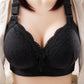 Ladies Lace Large Size Thin Bras No Steel Rings Anti-sagging Closed Breasts Comfortable Gathering Anti-Breathing Breathable Sexy Bra