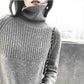 Women's Thick Turtleneck Sweater Autumn and Winter Loose Short Pullover Bottoming Shirt