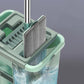 Floor Mop Bucket Hand Free Household Automatic Flat Floor Mop Kitchen Home Wooden Floor Cleaning Microfiber Pads