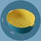 Fruit Basket Living Room Plastic Double Fruit Storage Box Home Kitchen Wash Basket