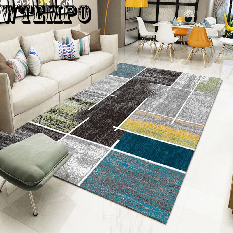 Coffee table carpet floor mat bedroom carpet bathroom non-slip floor mat blanket living room carpet