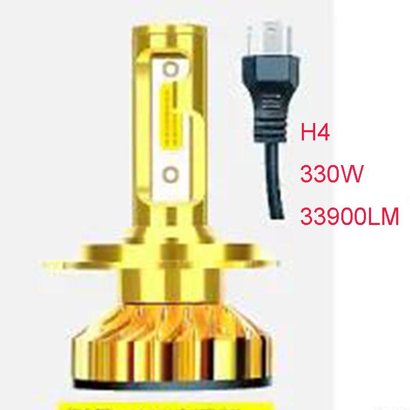 9005 9006 9012 Car Headlight Front Light Bulb Lighting Strong Light 12V24V 330W H1 H4 H7 H3 H8 H11 Ultra-bright Far and Near Beam Light Integrated