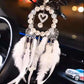 Car Pendant Car Pendant Imitation Pearl Dream Catcher Feather Rearview Mirror Pendant