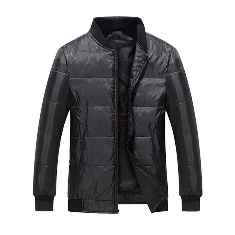 Winter Men's Down Jacket Thick Mid-length Winter Clothing Middle-aged and Elderly Thick Warm Jacket