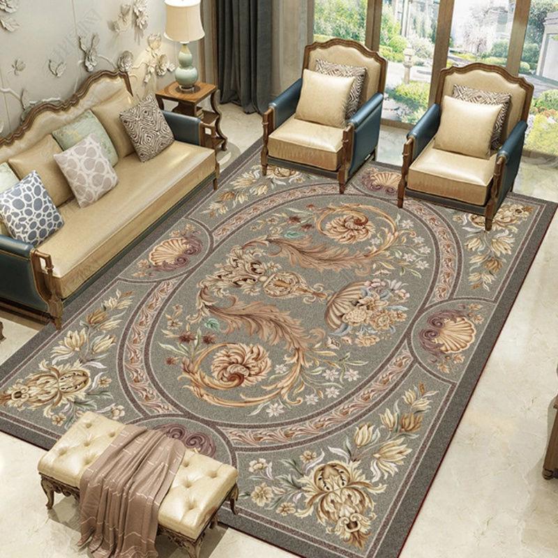 Luxury European Carpet Living Room Carpet Household Carpet Bedroom Bedside Carpet