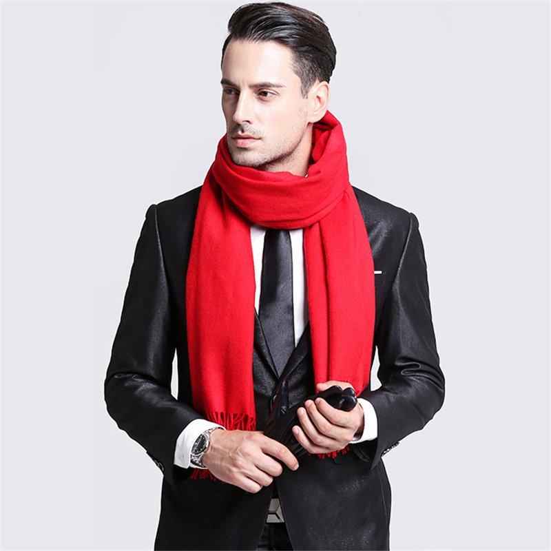 Men Scarf Foulard Plaid Scarves Poncho Casual Winter Scarfs Male Bufandas Hombre
