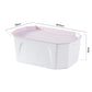 Desktop Storage Box Clothes Toy Plastic Finishing Box Household Clothing Storage Box with Cover Large Storage Box