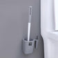 Wall-mounted Toilet Brush Set Household Toilet Brush Toilet Toilet Brush Round Head Multi-function Toilet Brush