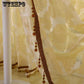 White Cross Hemp Screen Curtains Solid Color Floating Curtain Cotton Yarn Curtain