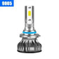 Car Led Big Bulb 12V24V 650W Strong Light Front Headlight High Beam Low Beam H1 H4 H7 Super Bright Condensing Integrated White Light 9005 9006 9012