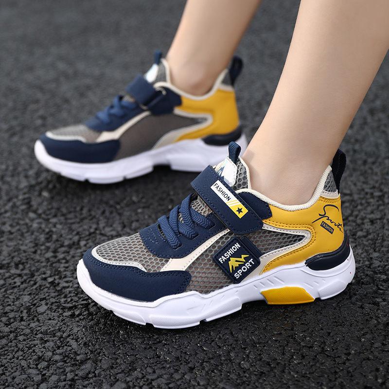 Summer Children's Running Sneakers Boys Breathable Net Shoes School Girls Shoes Sneakers