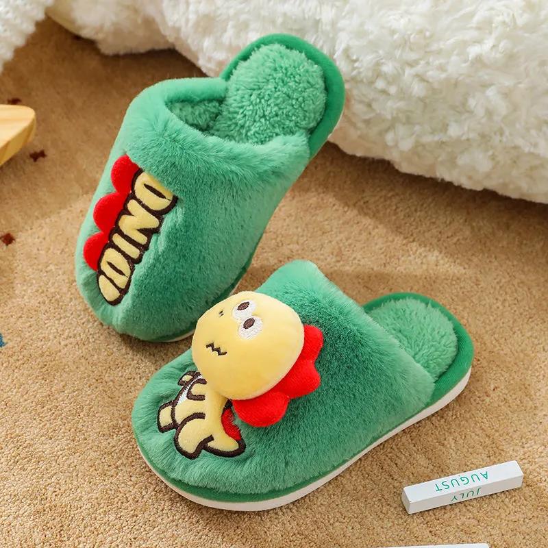 Children's Design Sense Cotton Shoes, Indoor and Outdoor Non-slip Casual Slippers Lightweight Flat Shoes Soft Shoes