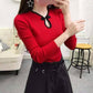 Winter China Style Traditional Buckle Bottom Sweater Retro Slim Knit Shirt Pullover Bodycon