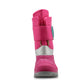 Girls Winter Boots Little Kids Casual Warm Woolen Mid-Calf Boots for Snow Weather Waterproof Shoes
