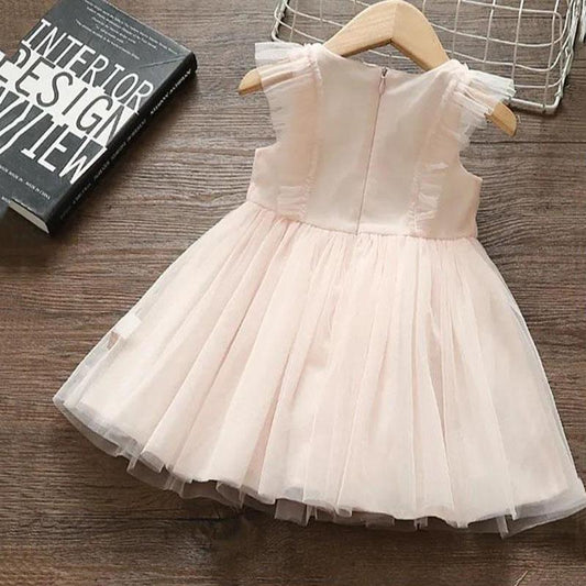 Girls Dress Children's Clothing Mesh Summer Dress Baby Girl Sleeveless Summer Girl Breathable Princess Skirt Tutu Skirt
