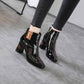 Ankle Boots for Women Autumn Winter High Heels Ladie Shoe Pointed Toe Martin Boots Woman Botas Femme