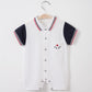 Full Moon One Hundred Days Baby Clothes Boy One Year Old Dress Baby Summer Dress Thin Short Sleeve Pure Cotton Gentleman One-piece