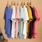 Loose Large Size Chiffon Shirt Mommy Short Sleeve Thin Shirt
