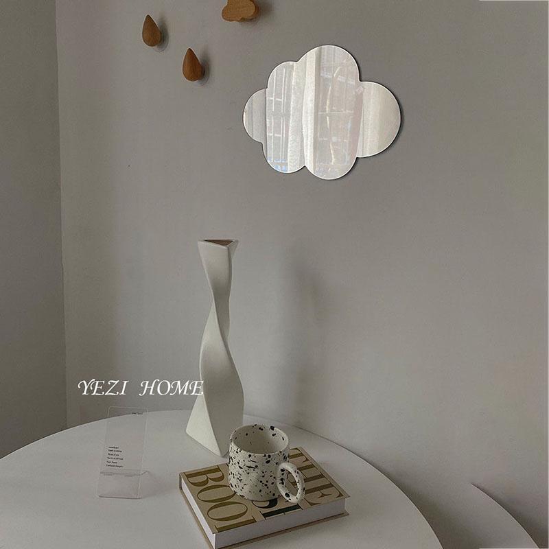 Irregular Mirror Simplicity Single Makeup Mirror Desktop Creative Travel Dormitory Bedroom Home Decoration