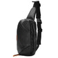 Waist Bag Men Portable Large-capacity Soft Leather Key Bag Chest Bag Sports Fitness Shoulder Bag