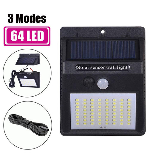 All-in-one Solar Light Household Indoor Outdoor Garden Light Automatic Human Body Induction Light Waterproof LED Wall Light