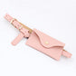 Fashion women leather waist bag mini mobile phone bag big waist belt belt pu belt