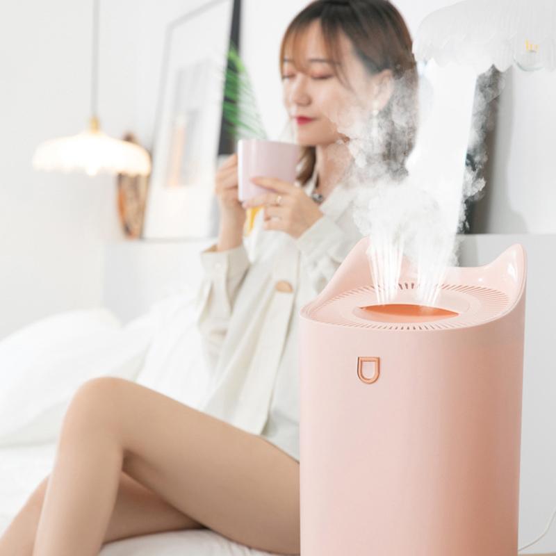 Electric Humidifier Essential Aroma Oil Diffuser Ultrasonic Wood Grain Air Humidifier USB Mini Mist Maker