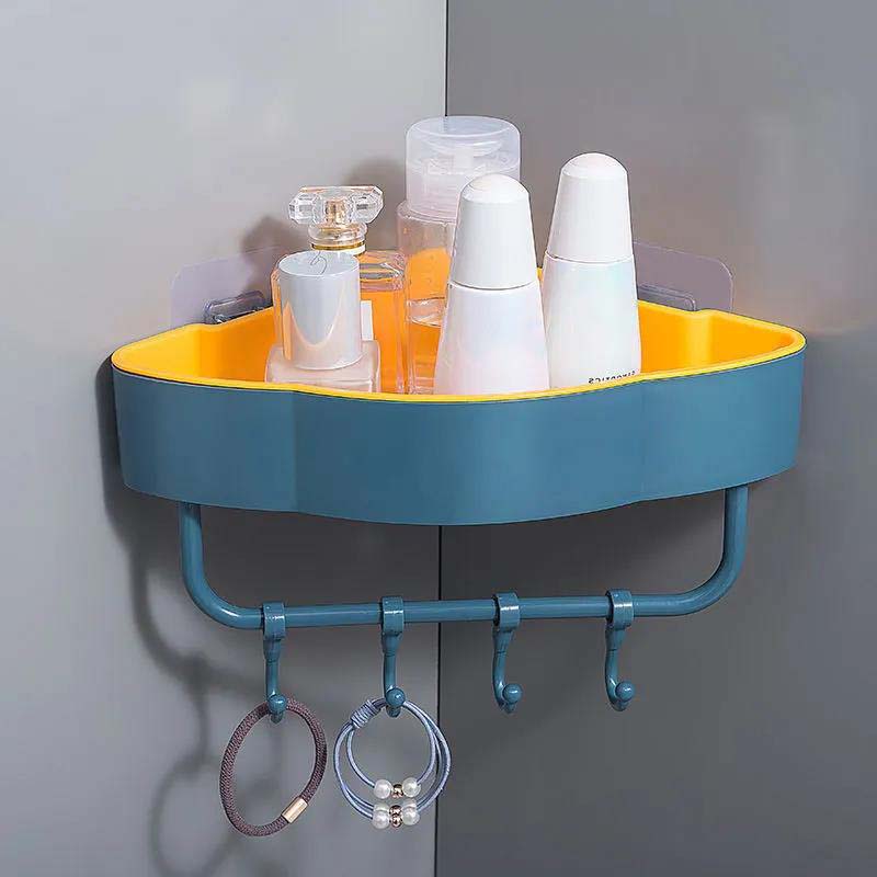 Multi-function Triangle Shelf Bathroom Kitchen Bathroom Wall Storage Rack