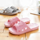 Home Cartoon Cute Bathroom Non-slip Shower Slippers Indoor and Outdoor Thick-soled Floor Slippers Summer Soft-soled Slippers