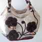 Women Anvas Cotton and Linen Woven Handbag Casual Daily Shopper Simple Ethnic Style Animal Flower Print Pattern