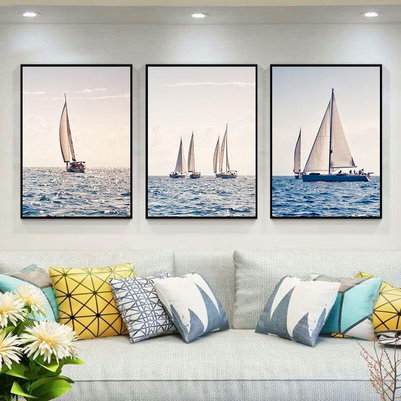 Modern Minimalist Bedroom Dining Room Painting Living Room Decoration Painting Nordic Style Sofa Background Wall Painting